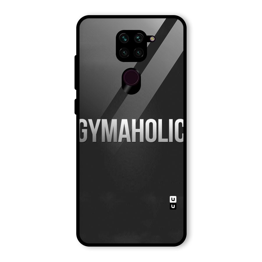 Gymaholic Glass Back Case for Redmi Note 9