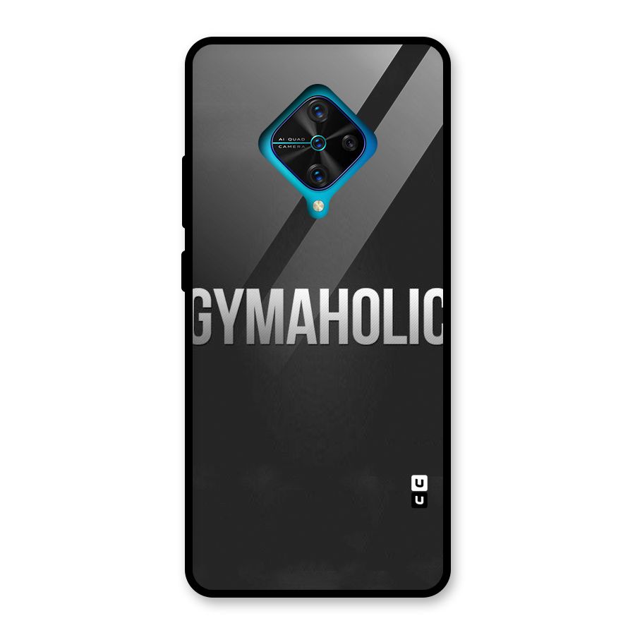 Gymaholic Glass Back Case for Vivo S1 Pro