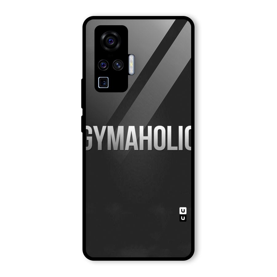 Gymaholic Glass Back Case for Vivo X50 Pro