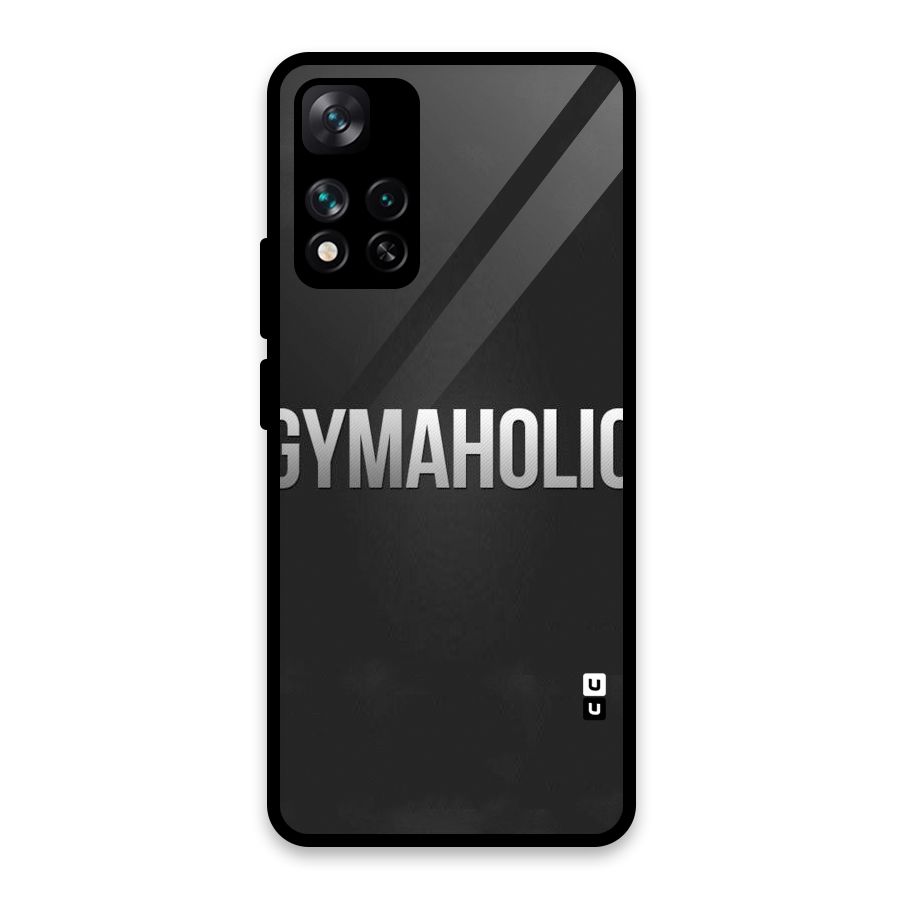 Gymaholic Glass Back Case for Xiaomi 11i 5G