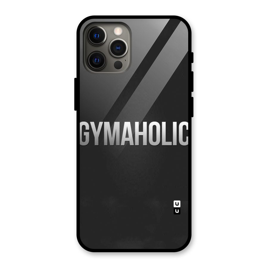 Gymaholic Glass Back Case for iPhone 12 Pro Max