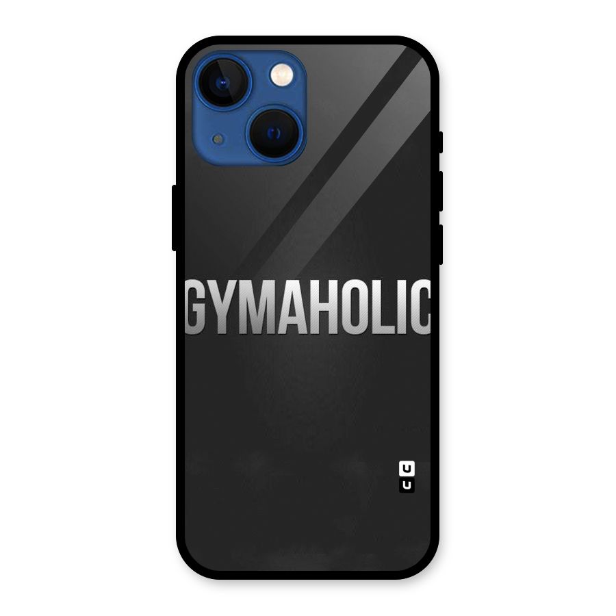 Gymaholic Glass Back Case for iPhone 13 Mini