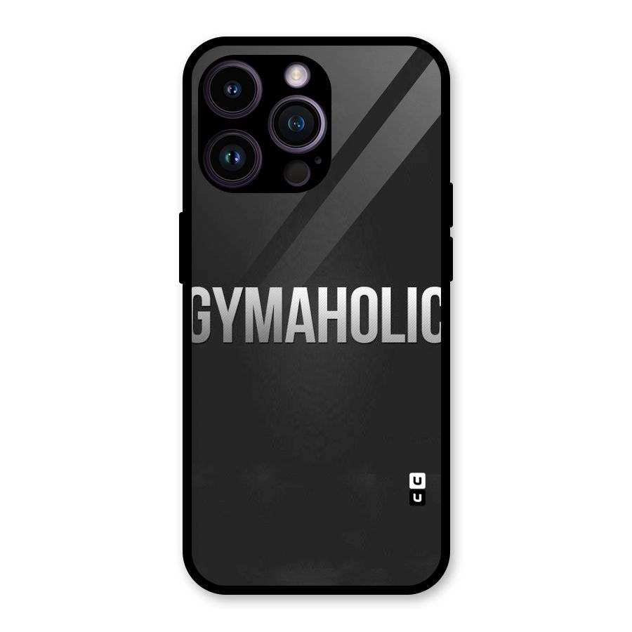 Gymaholic Glass Back Case for iPhone 14 Pro Max