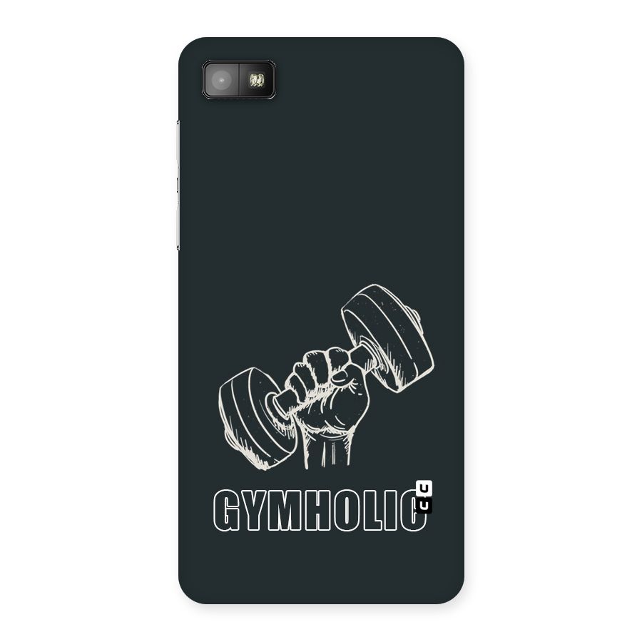 Gymholic Design Back Case for Blackberry Z10
