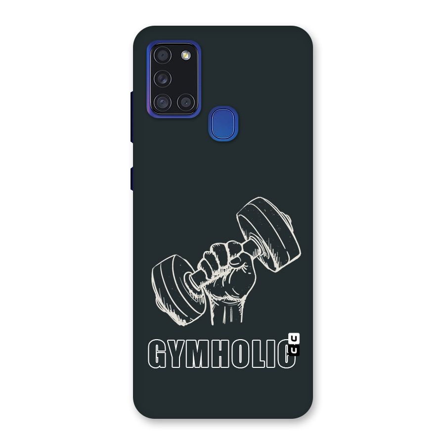 Gymholic Design Back Case for Galaxy A21s