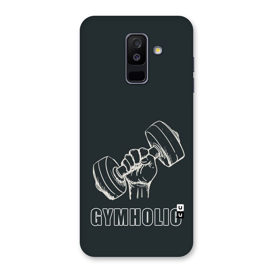 Gymholic Design Back Case for Galaxy A6 Plus