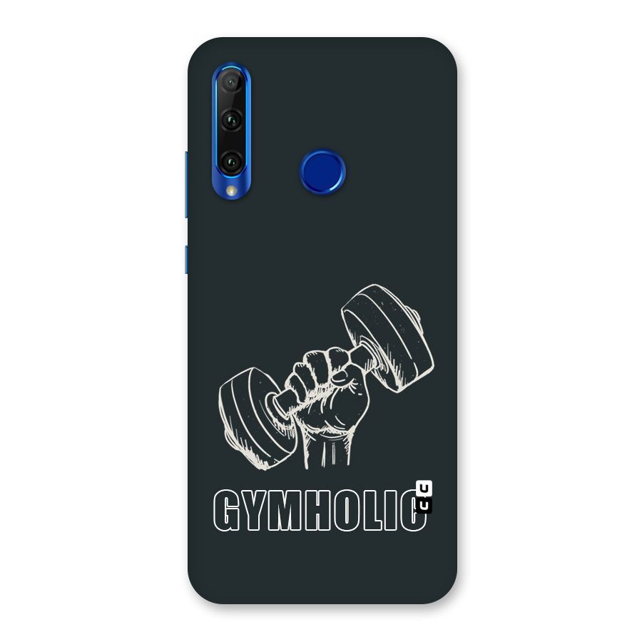 Gymholic Design Back Case for Honor 20i