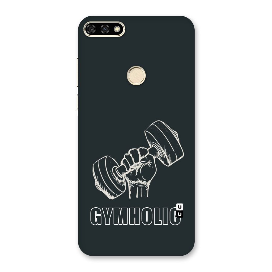 Gymholic Design Back Case for Honor 7A