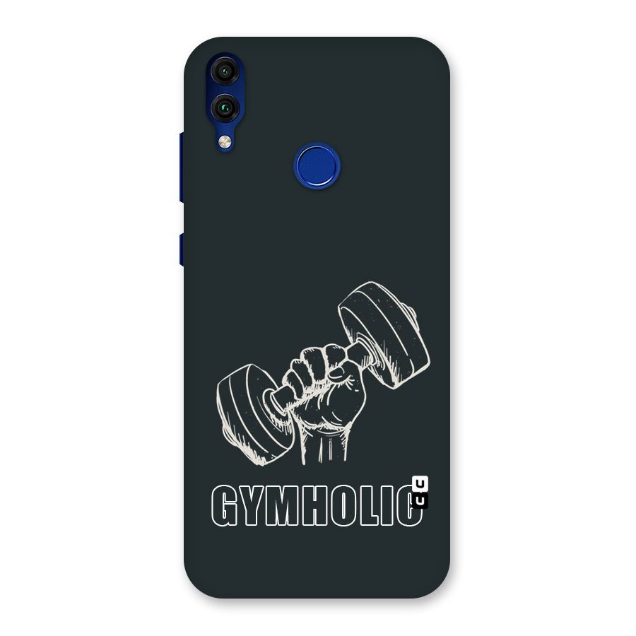 Gymholic Design Back Case for Honor 8C