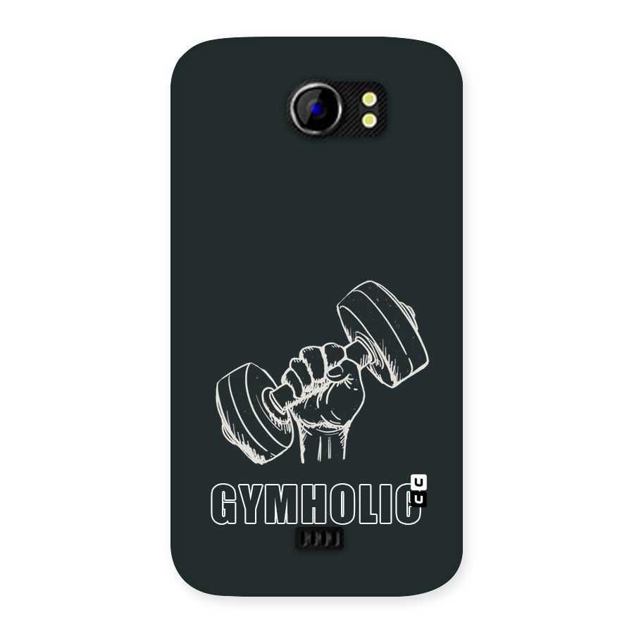 Gymholic Design Back Case for Micromax Canvas 2 A110