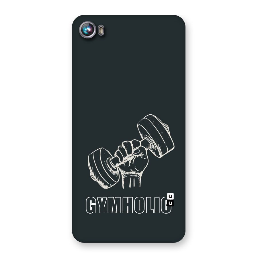 Gymholic Design Back Case for Micromax Canvas Fire 4 A107