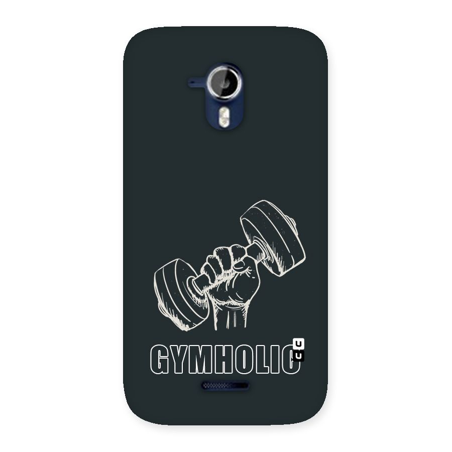 Gymholic Design Back Case for Micromax Canvas Magnus A117