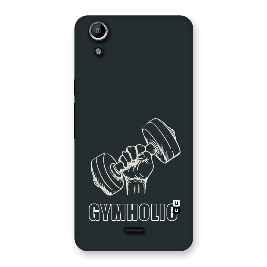 Gymholic Design Back Case for Micromax Canvas Selfie Lens Q345