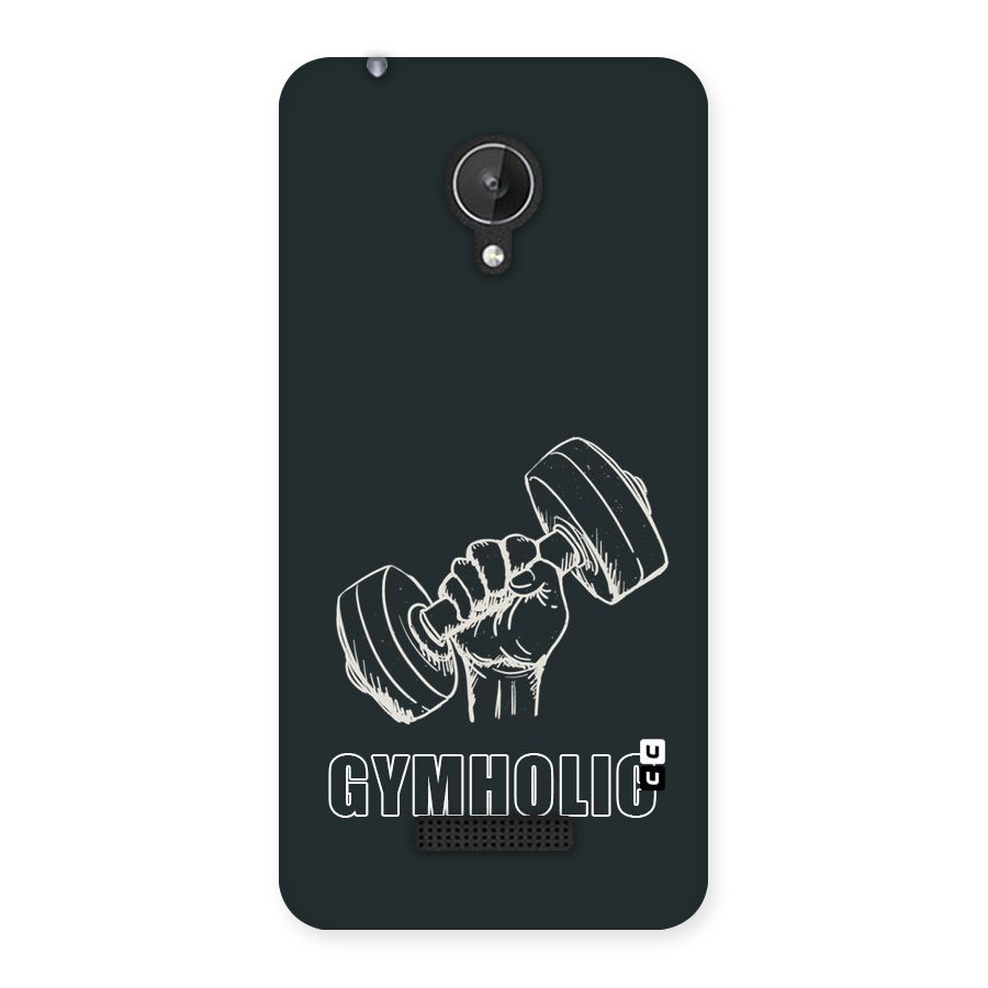Gymholic Design Back Case for Micromax Canvas Spark Q380