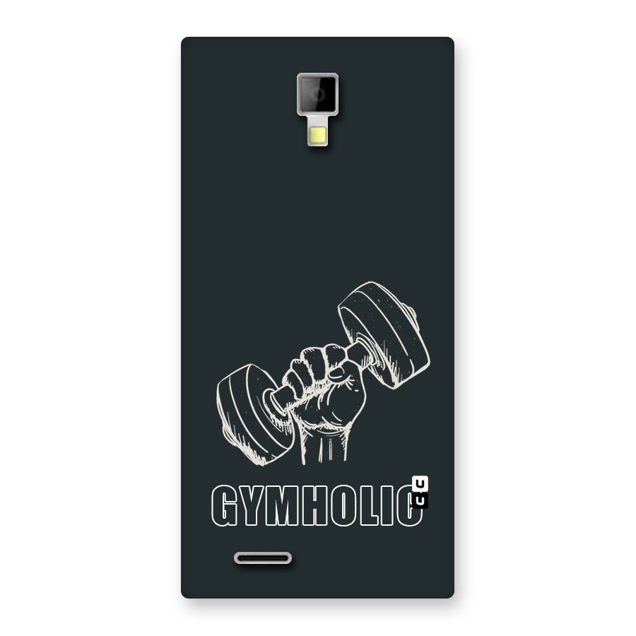 Gymholic Design Back Case for Micromax Canvas Xpress A99