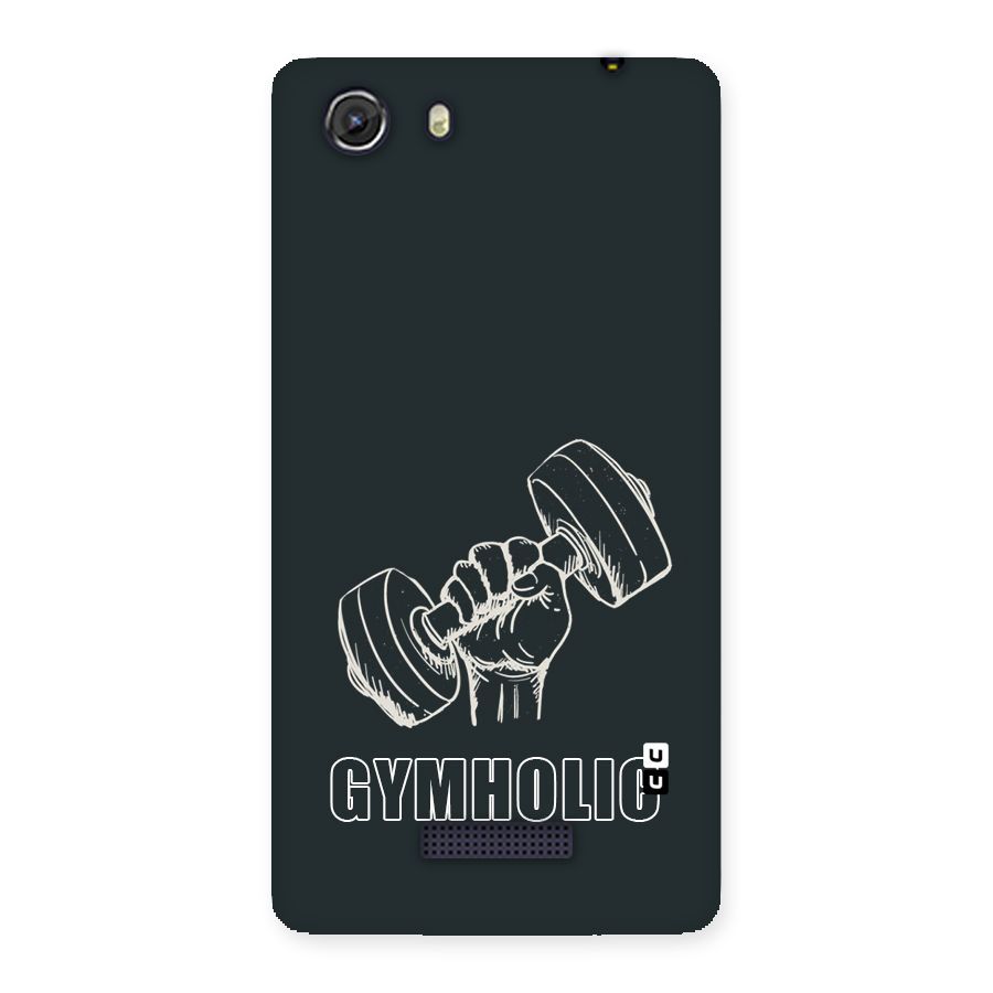 Gymholic Design Back Case for Micromax Unite 3