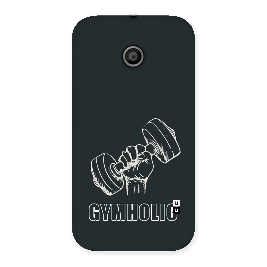 Gymholic Design Back Case for Moto E