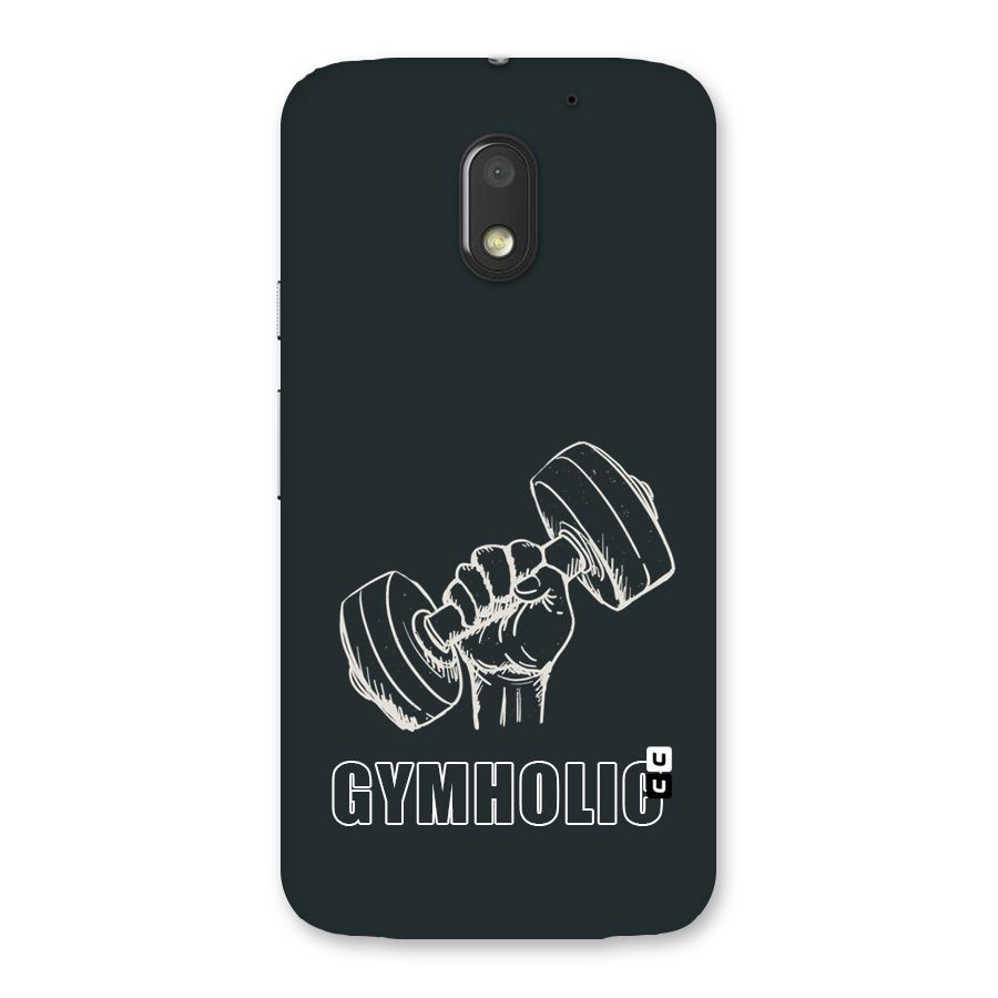 Gymholic Design Back Case for Moto E3 Power