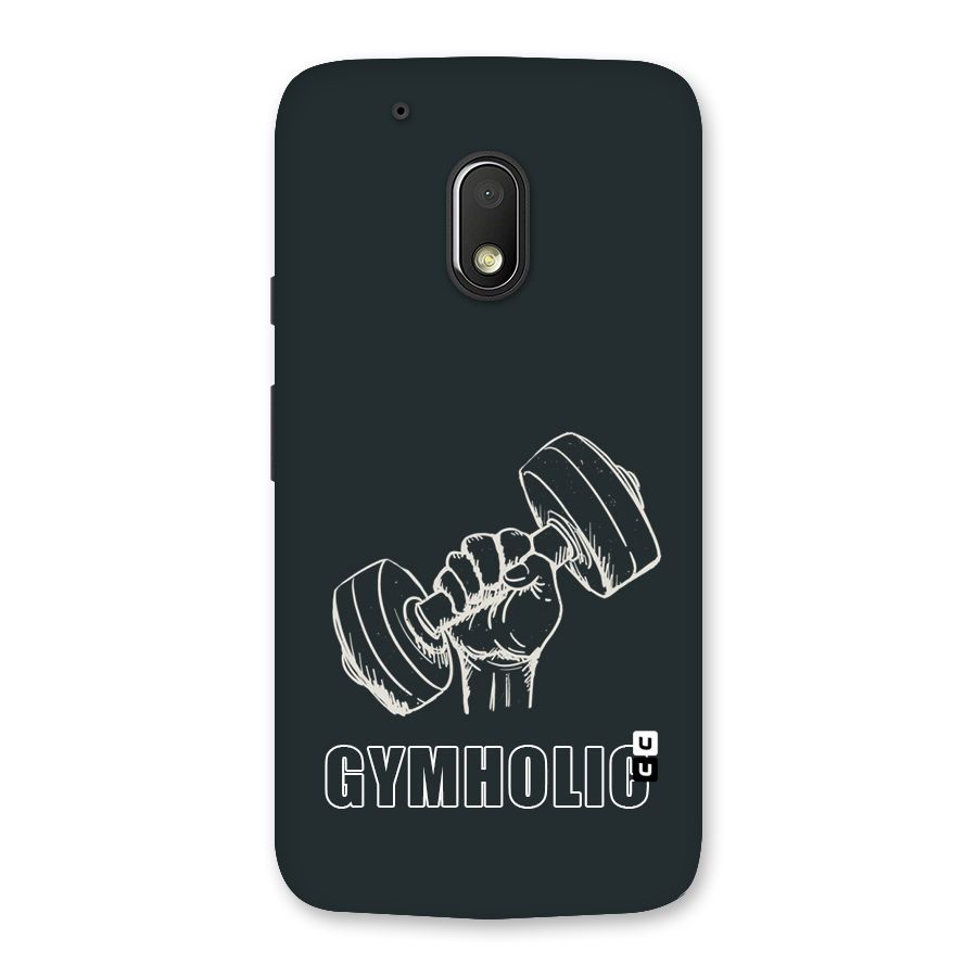 Gymholic Design Back Case for Moto G4 Play