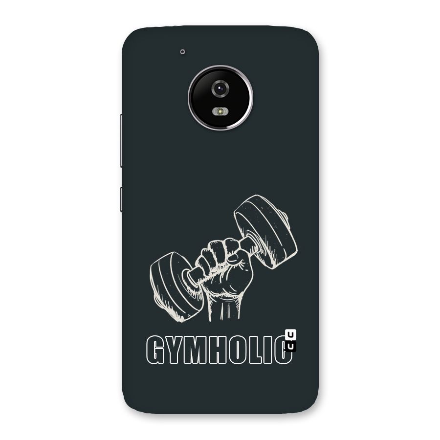 Gymholic Design Back Case for Moto G5