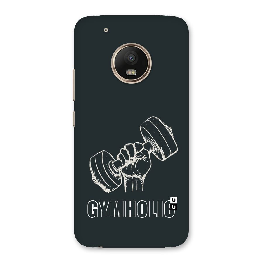Gymholic Design Back Case for Moto G5 Plus
