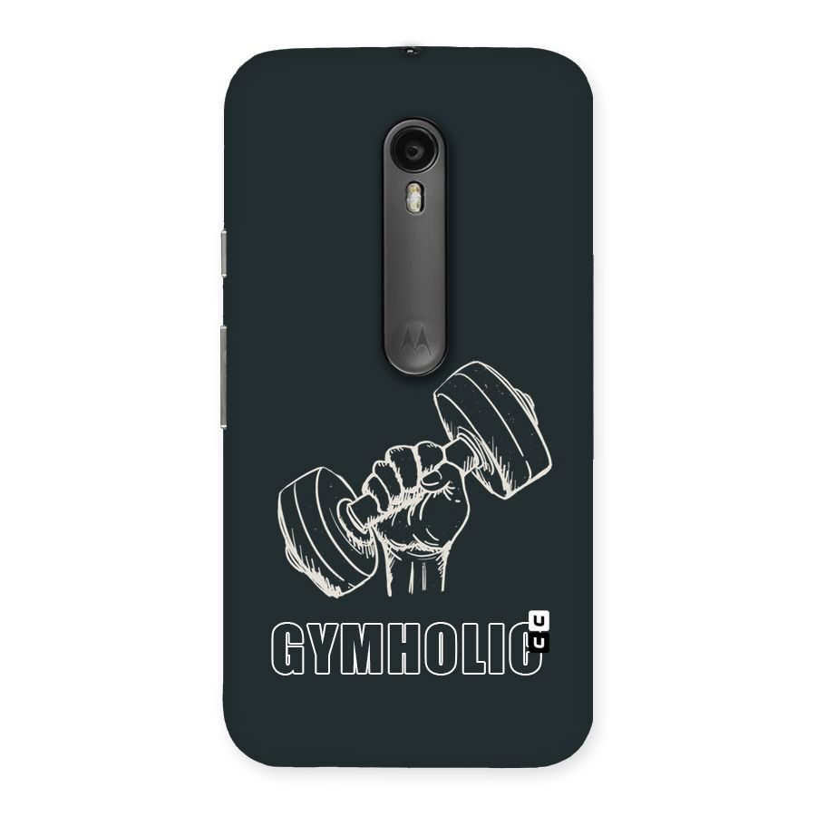 Gymholic Design Back Case for Moto G Turbo