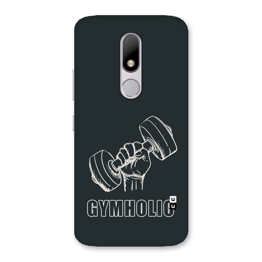 Gymholic Design Back Case for Moto M