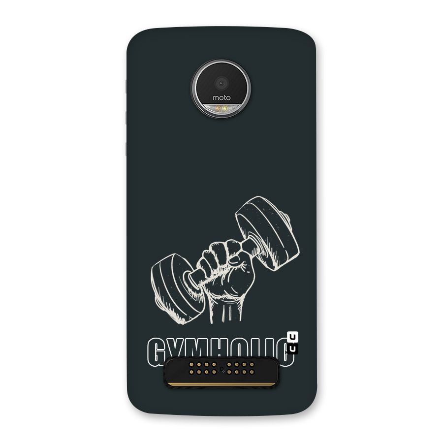 Gymholic Design Back Case for Moto Z Play