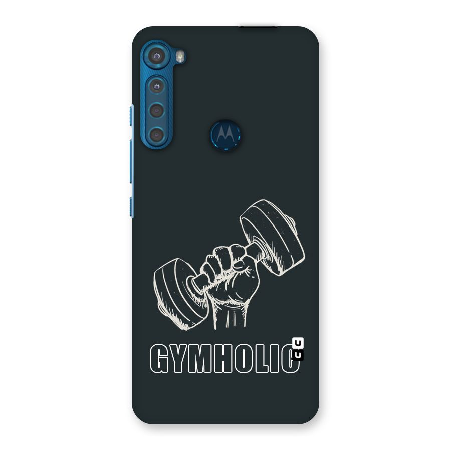Gymholic Design Back Case for Motorola One Fusion Plus