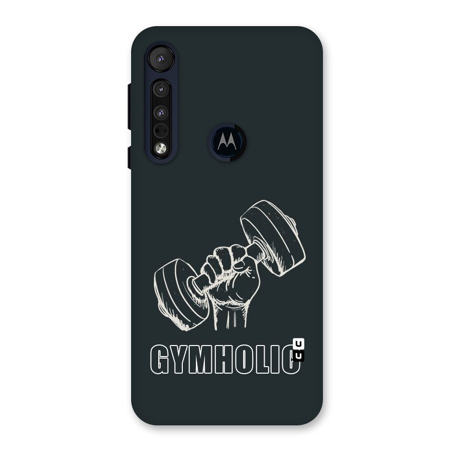 Gymholic Design Back Case for Motorola One Macro