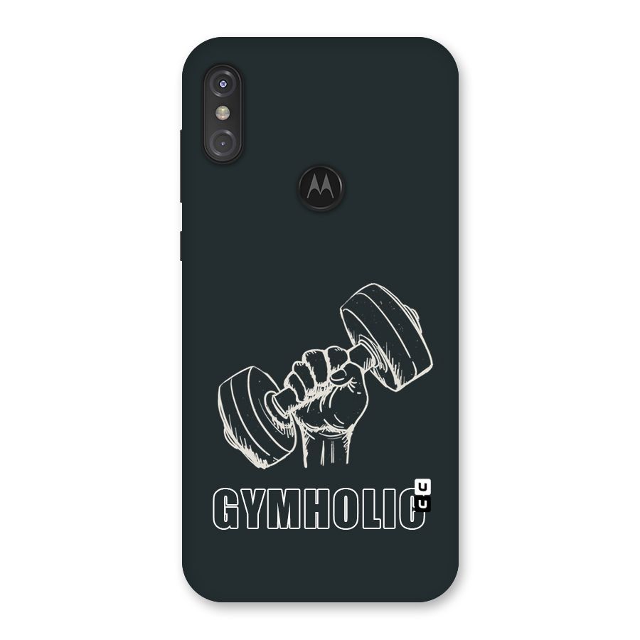 Gymholic Design Back Case for Motorola One Power