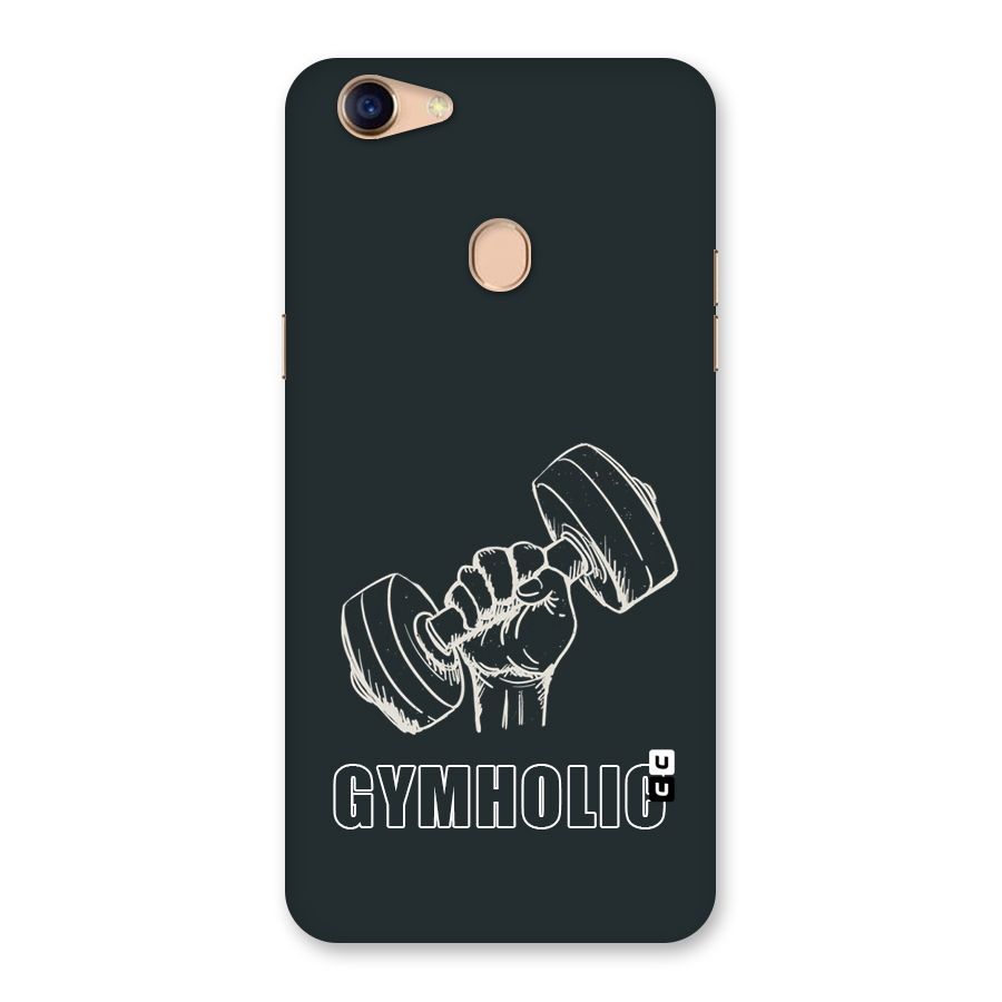 Gymholic Design Back Case for Oppo F5 Youth