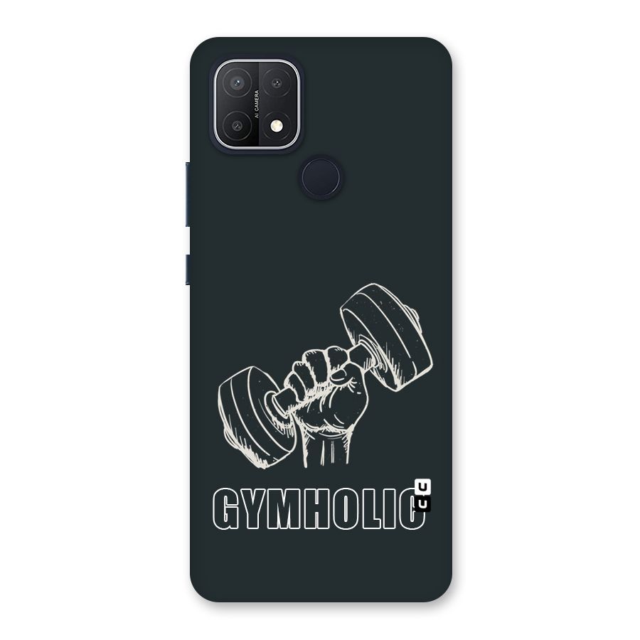 Gymholic Design Back Case for Oppo A15s