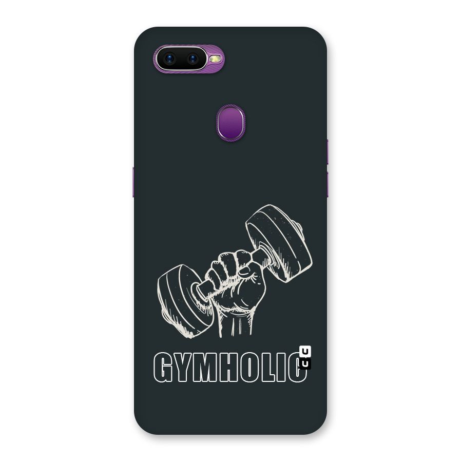 Gymholic Design Back Case for Oppo F9