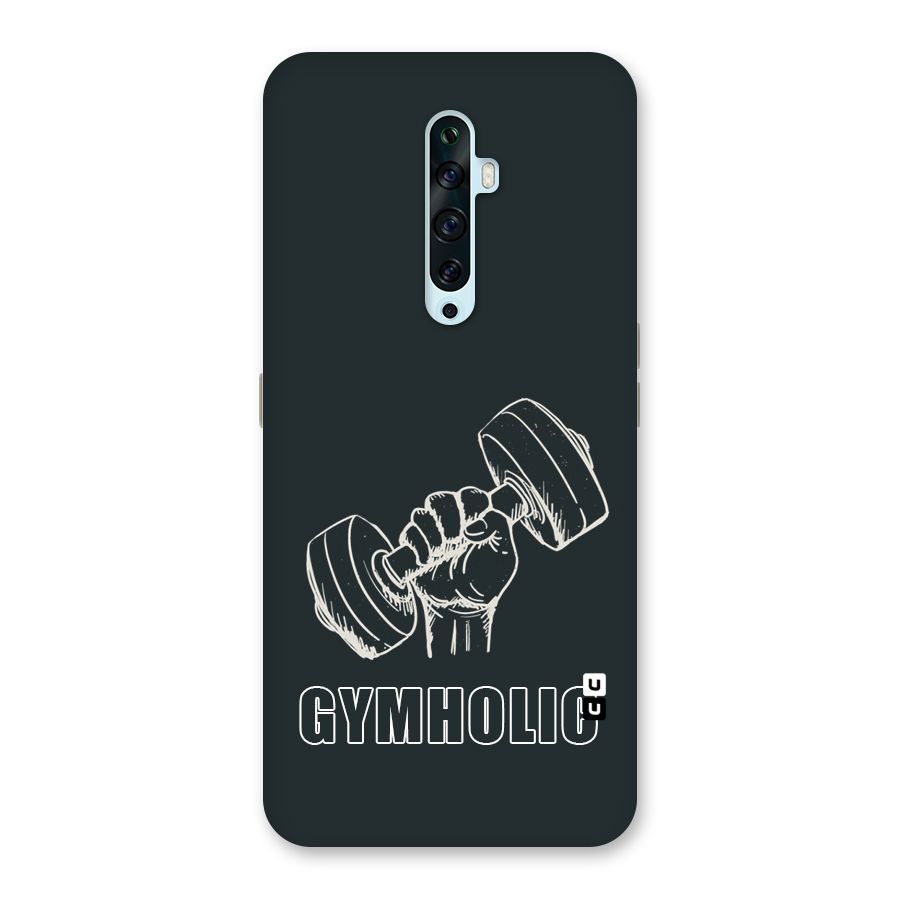 Gymholic Design Back Case for Oppo Reno2 F