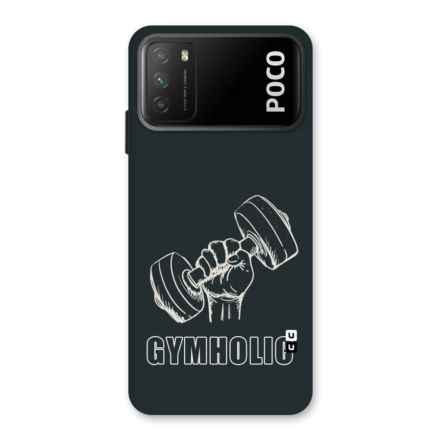 Gymholic Design Back Case for Poco M3