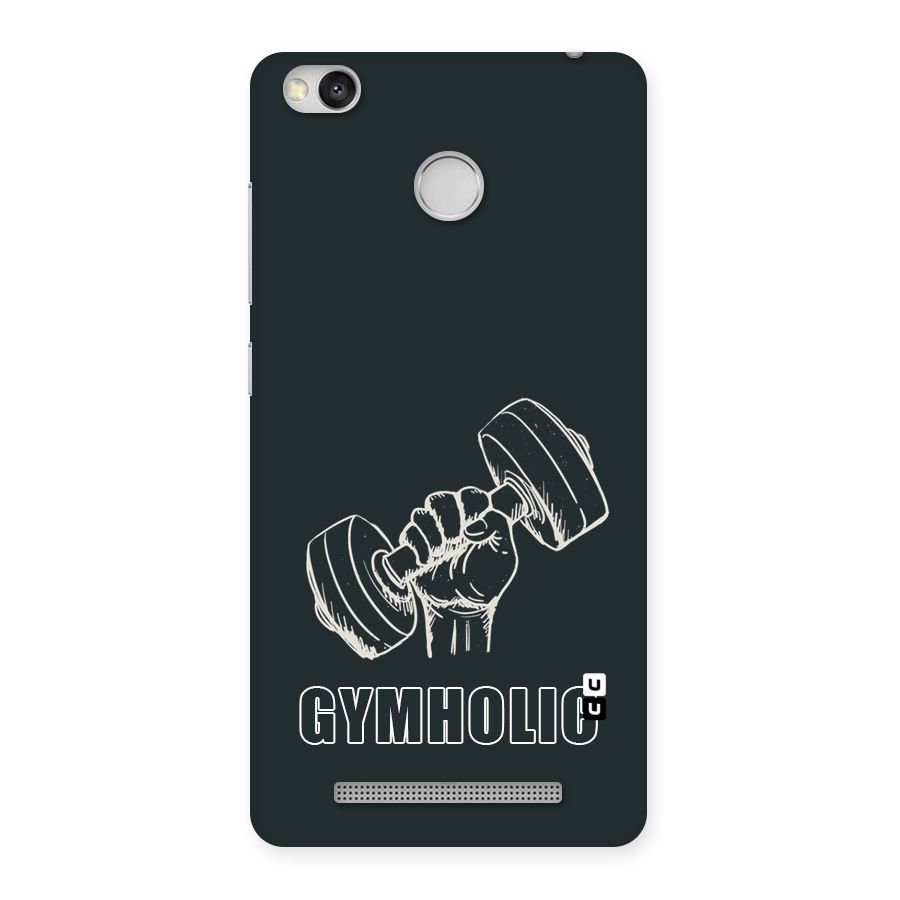 Gymholic Design Back Case for Redmi 3S Prime
