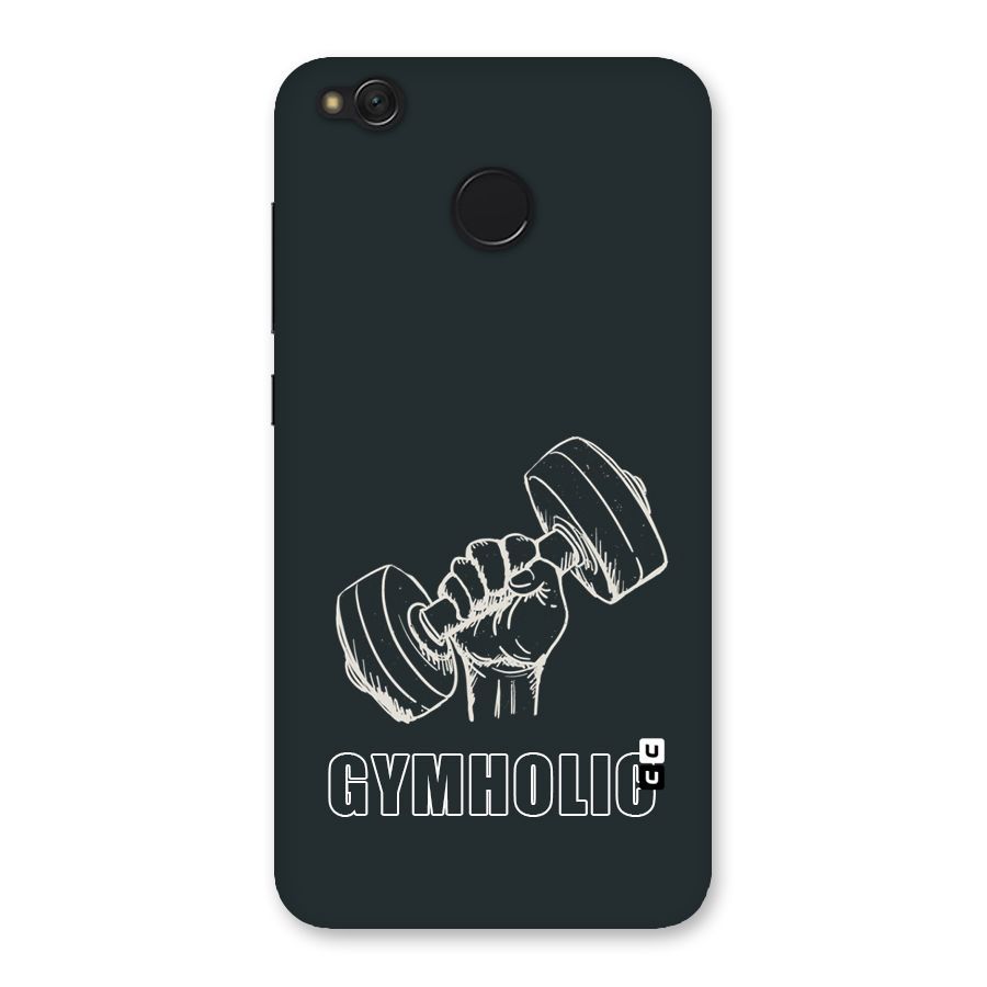 Gymholic Design Back Case for Redmi 4