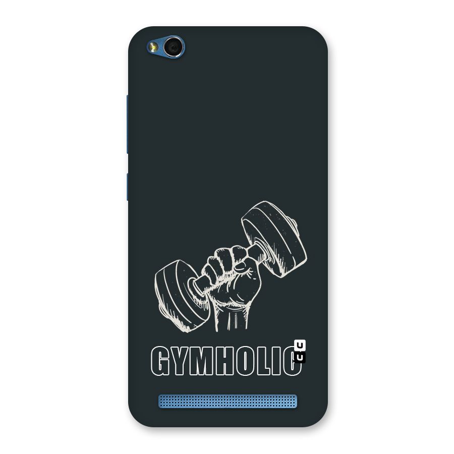 Gymholic Design Back Case for Redmi 5A