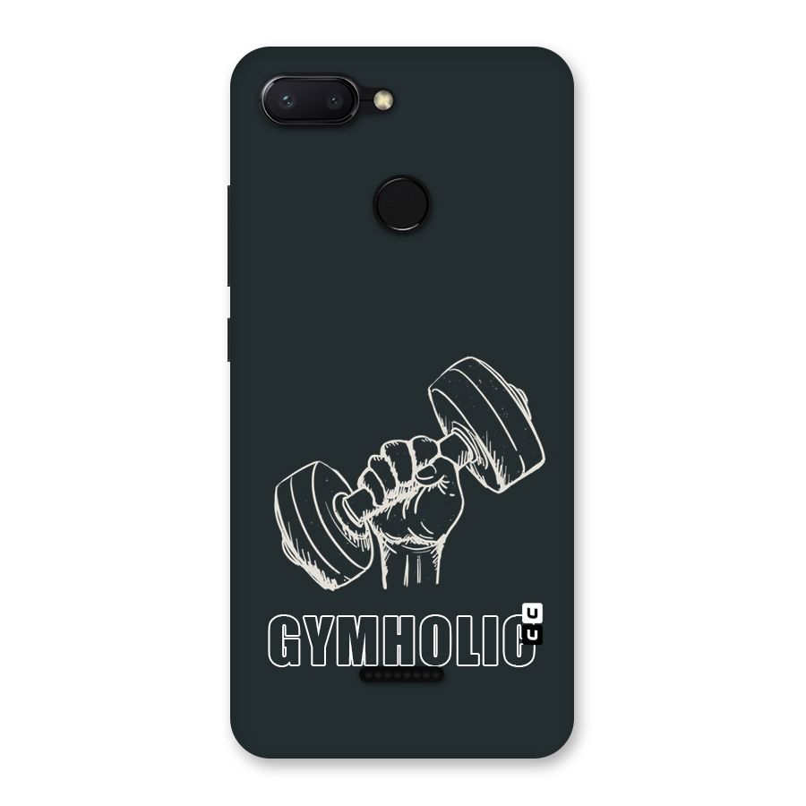 Gymholic Design Back Case for Redmi 6