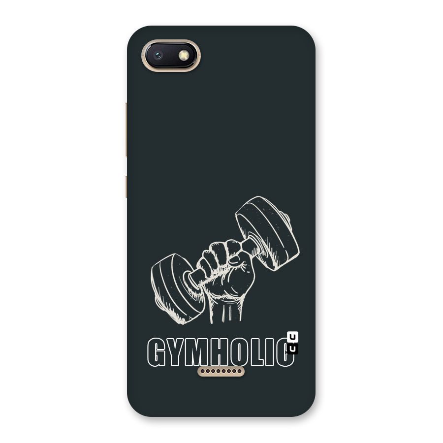 Gymholic Design Back Case for Redmi 6A
