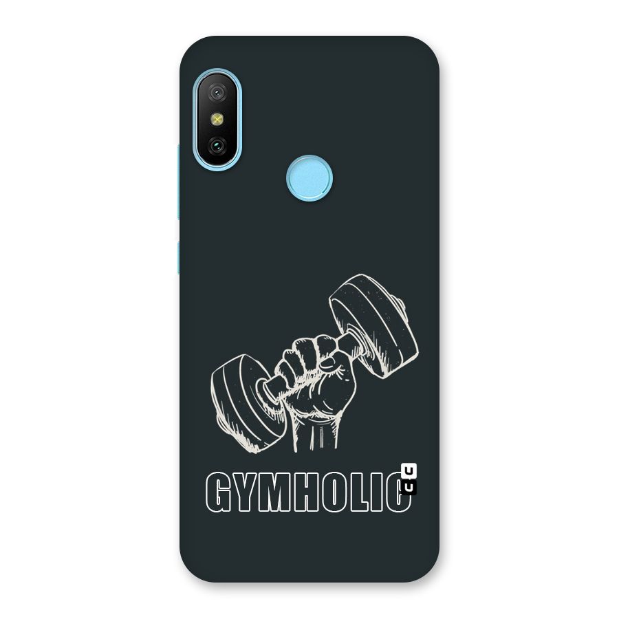 Gymholic Design Back Case for Redmi 6 Pro