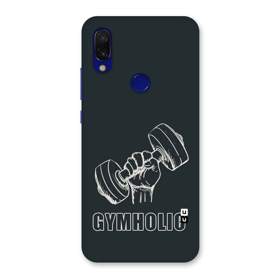 Gymholic Design Back Case for Redmi 7