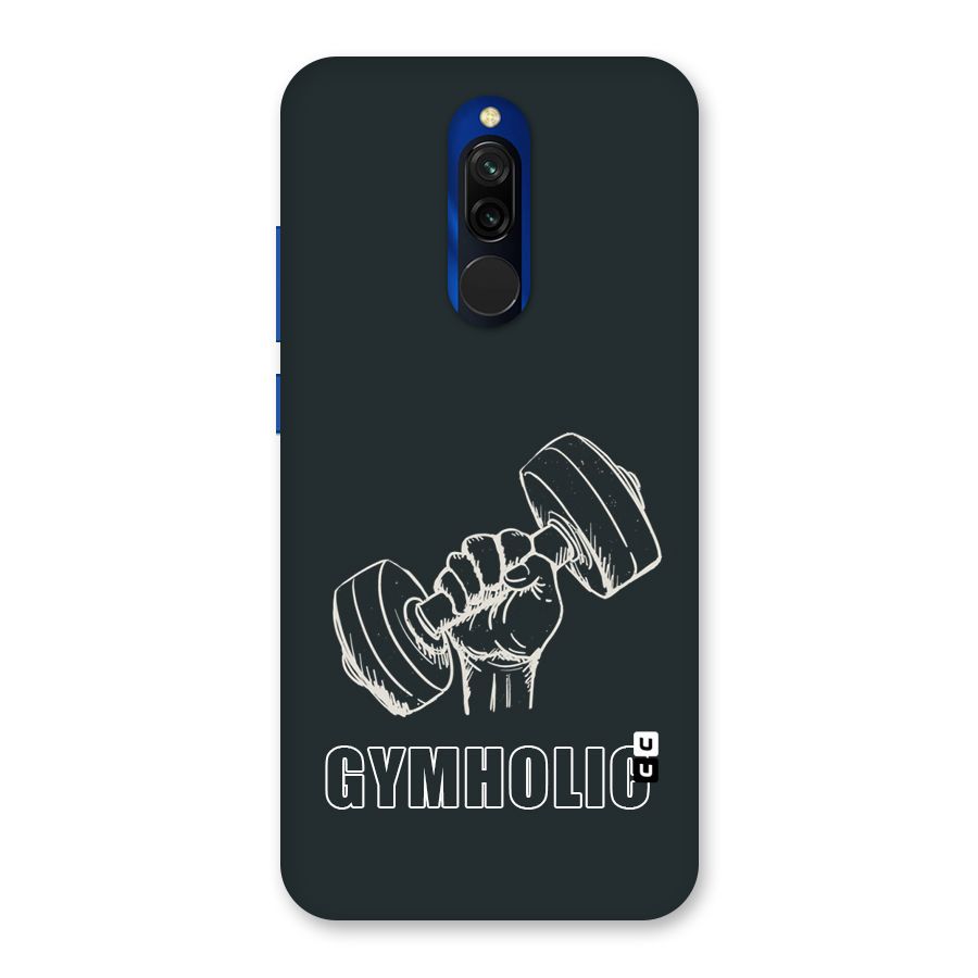 Gymholic Design Back Case for Redmi 8