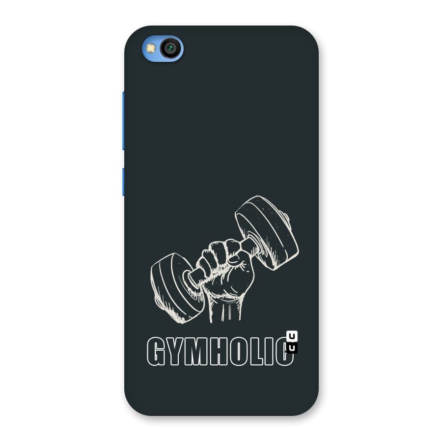 Gymholic Design Back Case for Redmi Go