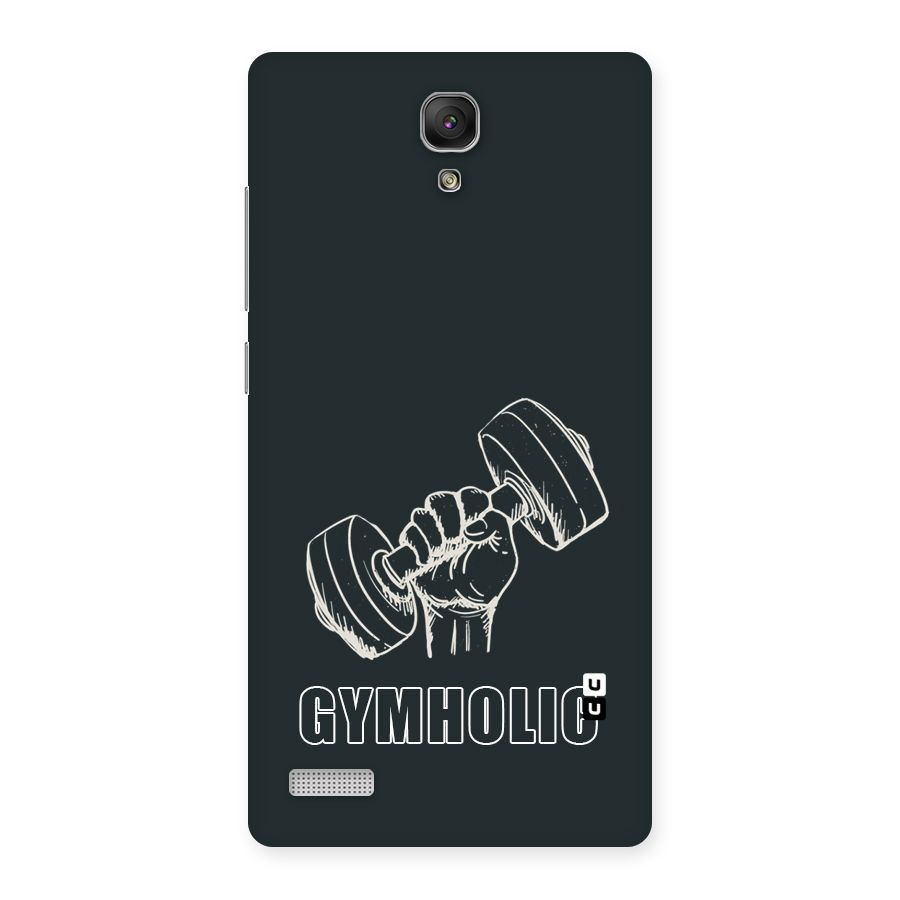 Gymholic Design Back Case for Redmi Note