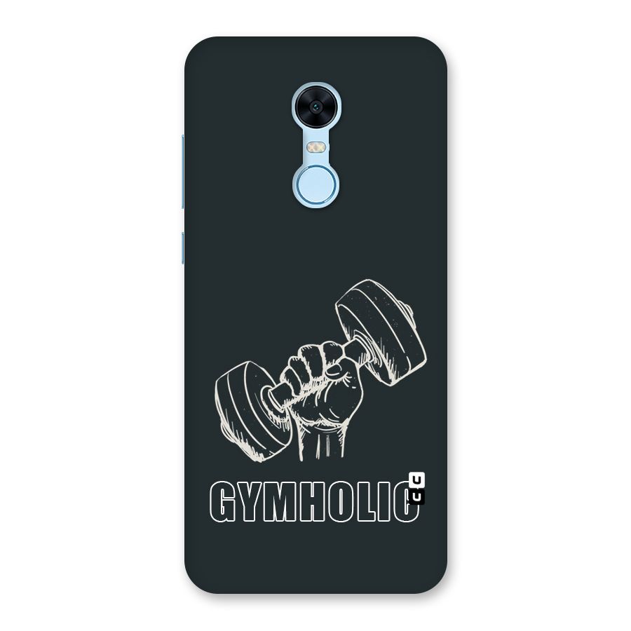 Gymholic Design Back Case for Redmi Note 5