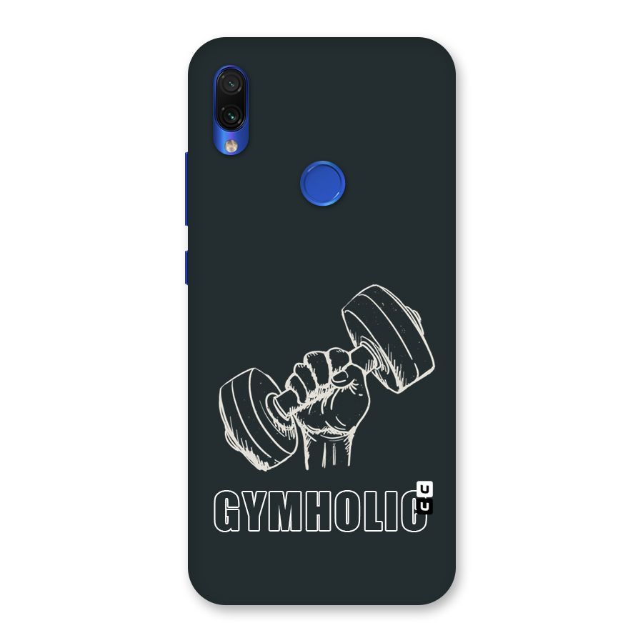 Gymholic Design Back Case for Redmi Note 7S