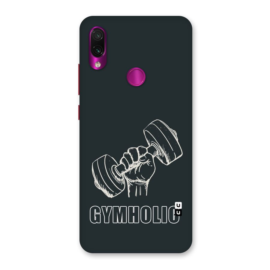 Gymholic Design Back Case for Redmi Note 7 Pro