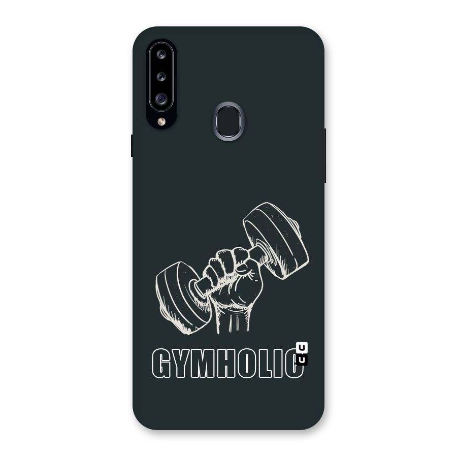 Gymholic Design Back Case for Samsung Galaxy A20s